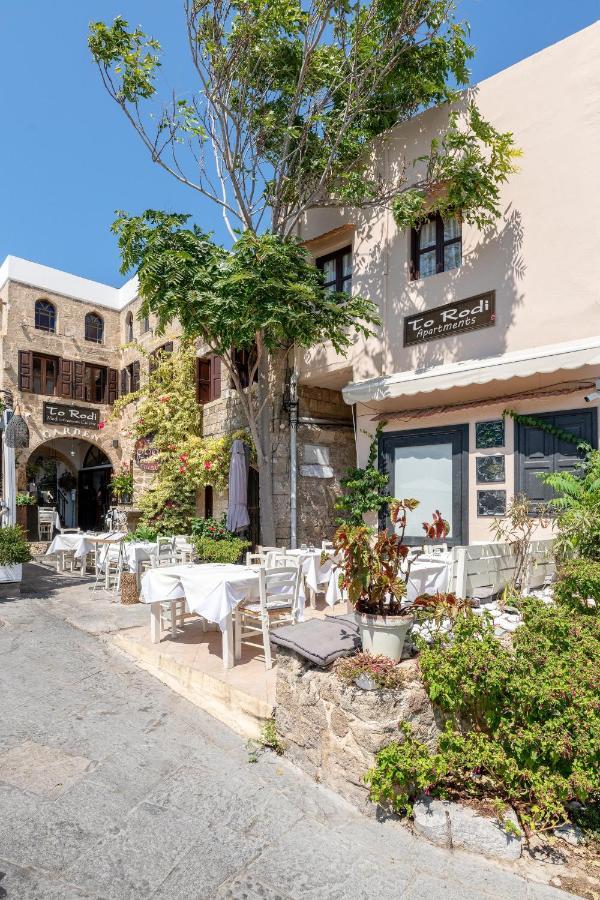 To Rodi Apartments Rhodes City Exterior foto